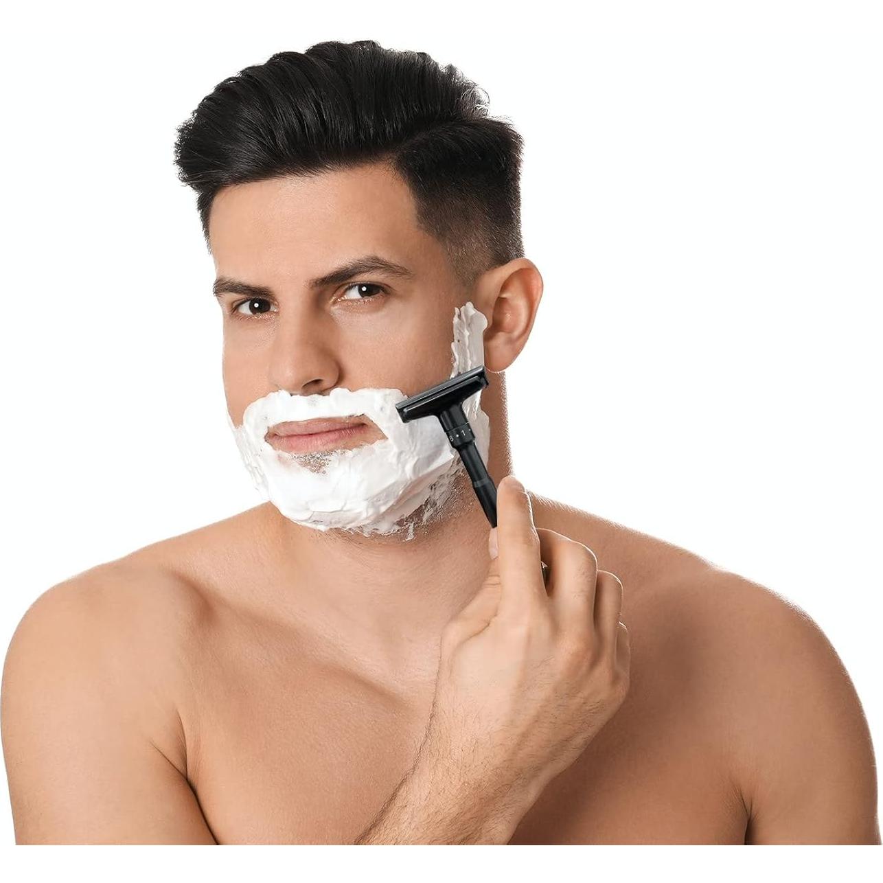 Maquinilla de Afeitar Ajustable Van Der Hagen Negra Mate