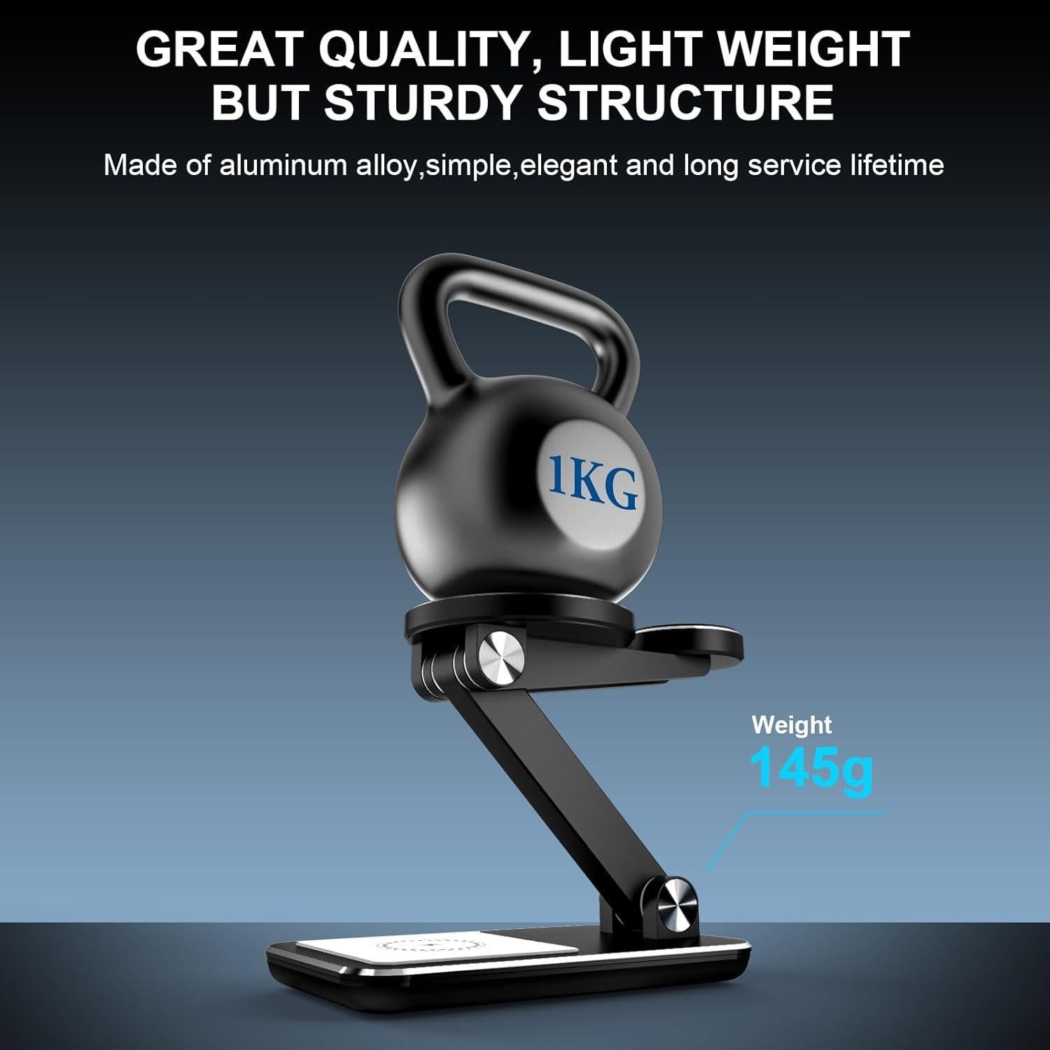 Cargador Inalámbrico 3 en 1 Egognaw para iPhone, Apple Watch y AirPods