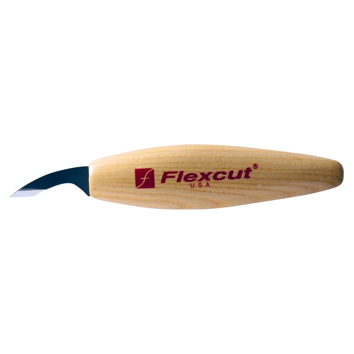 Cuchillo de Detalle Fino FLEXCUT KN35 | Acero Alto Carbono 1095
