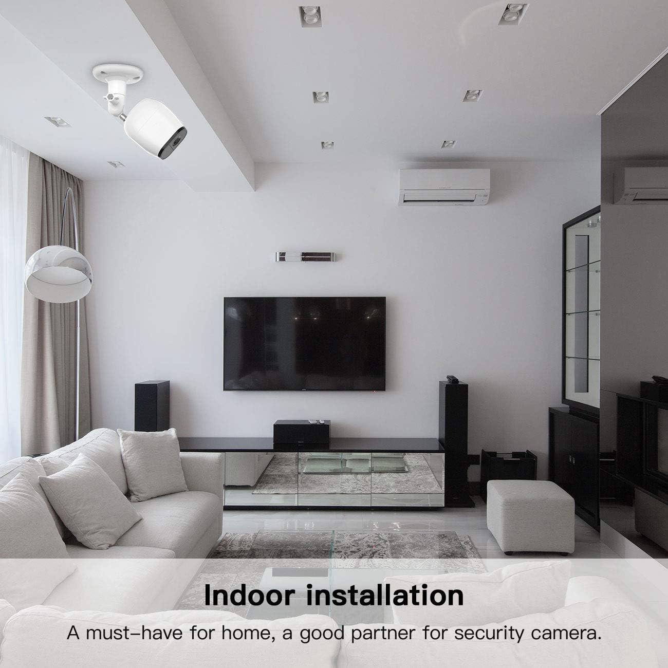 Soporte de Pared Ajustable HOLACA para Cámaras Arlo - Blanco