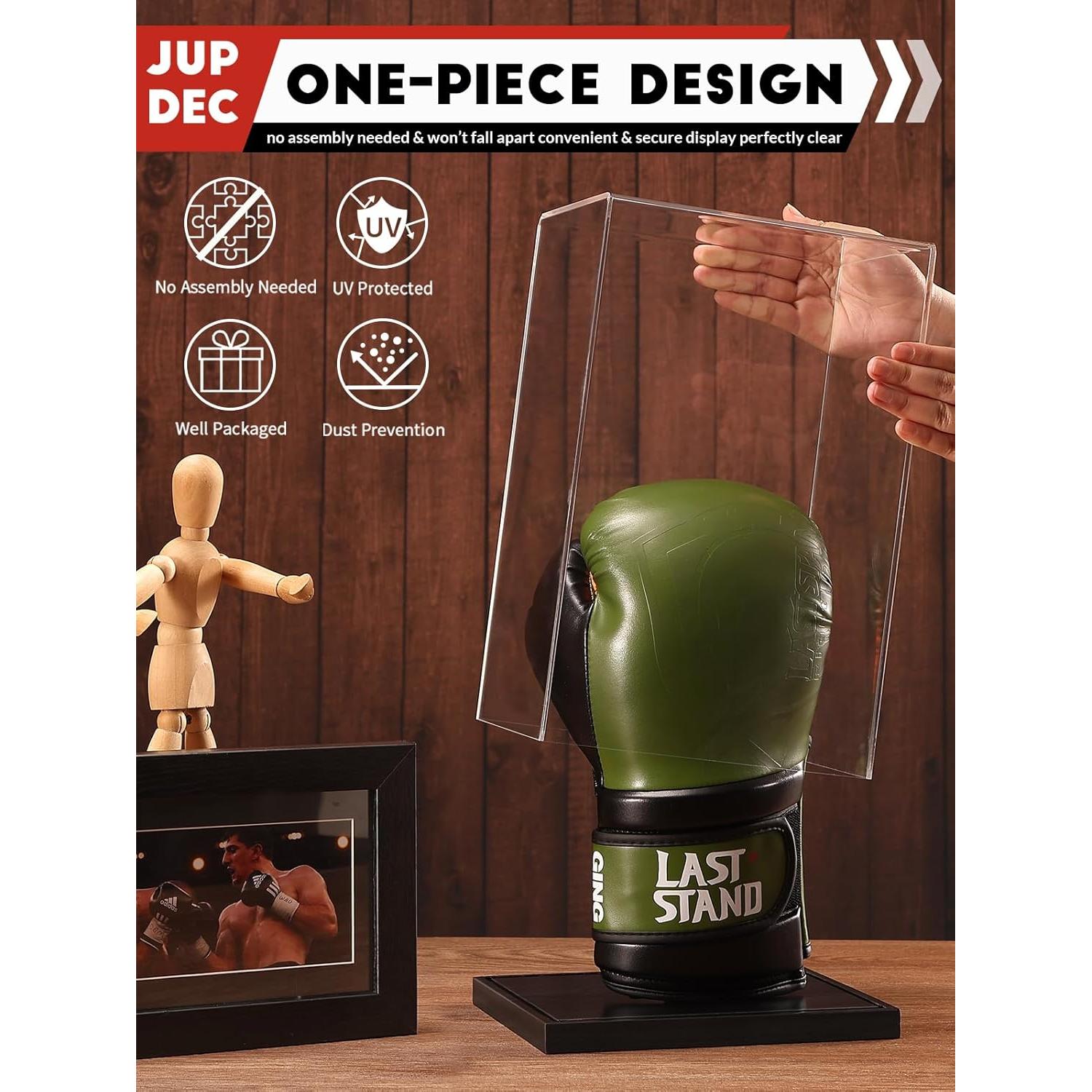 Caja de Exhibición JupDec para Guante de Boxeo Acrílico