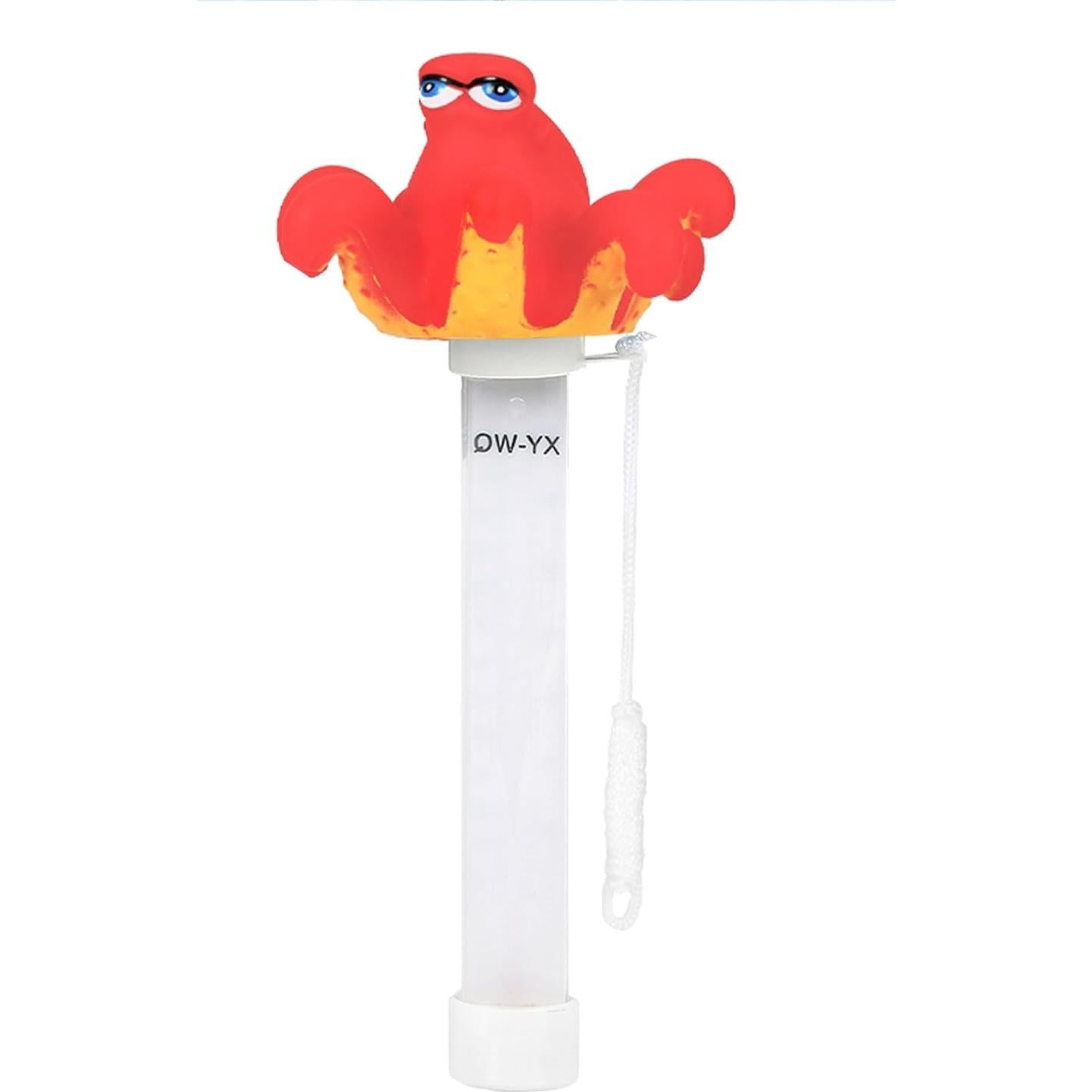 Termómetro Flotante para Piscina XY-WQ Pulpo Grande