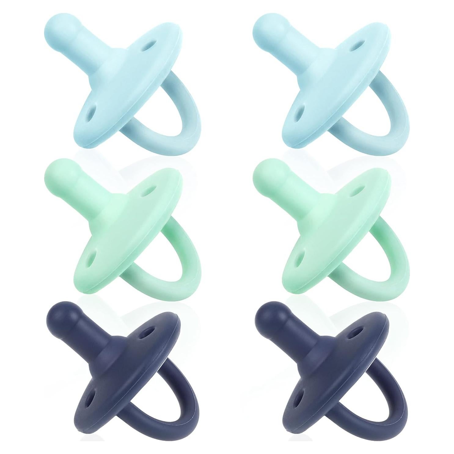 Chupetes Sweet Child 0-18 Meses Set de 6 Silicona Segura