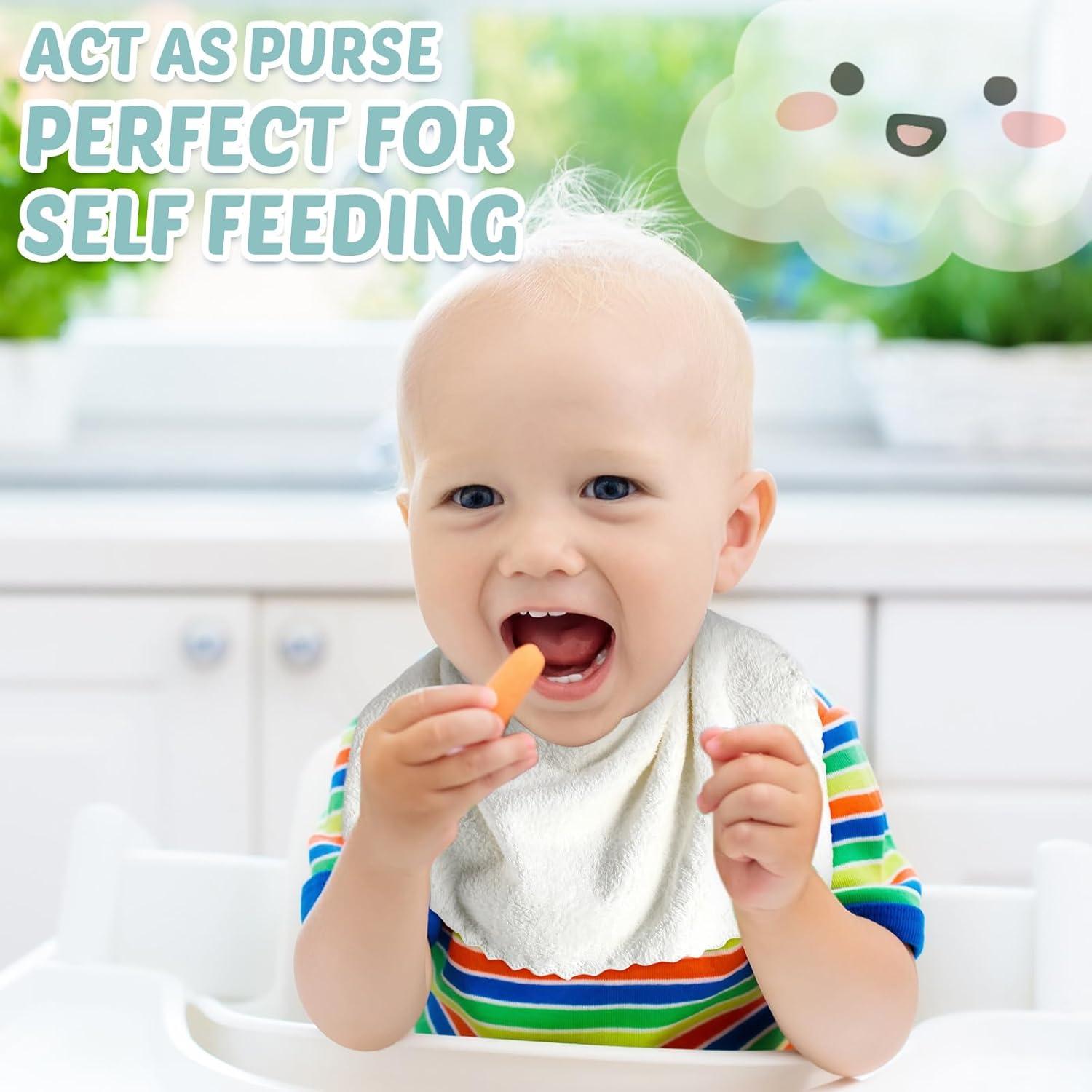 Paños de Baño para Bebés Newwiee 120 Piezas Microfibra Suave