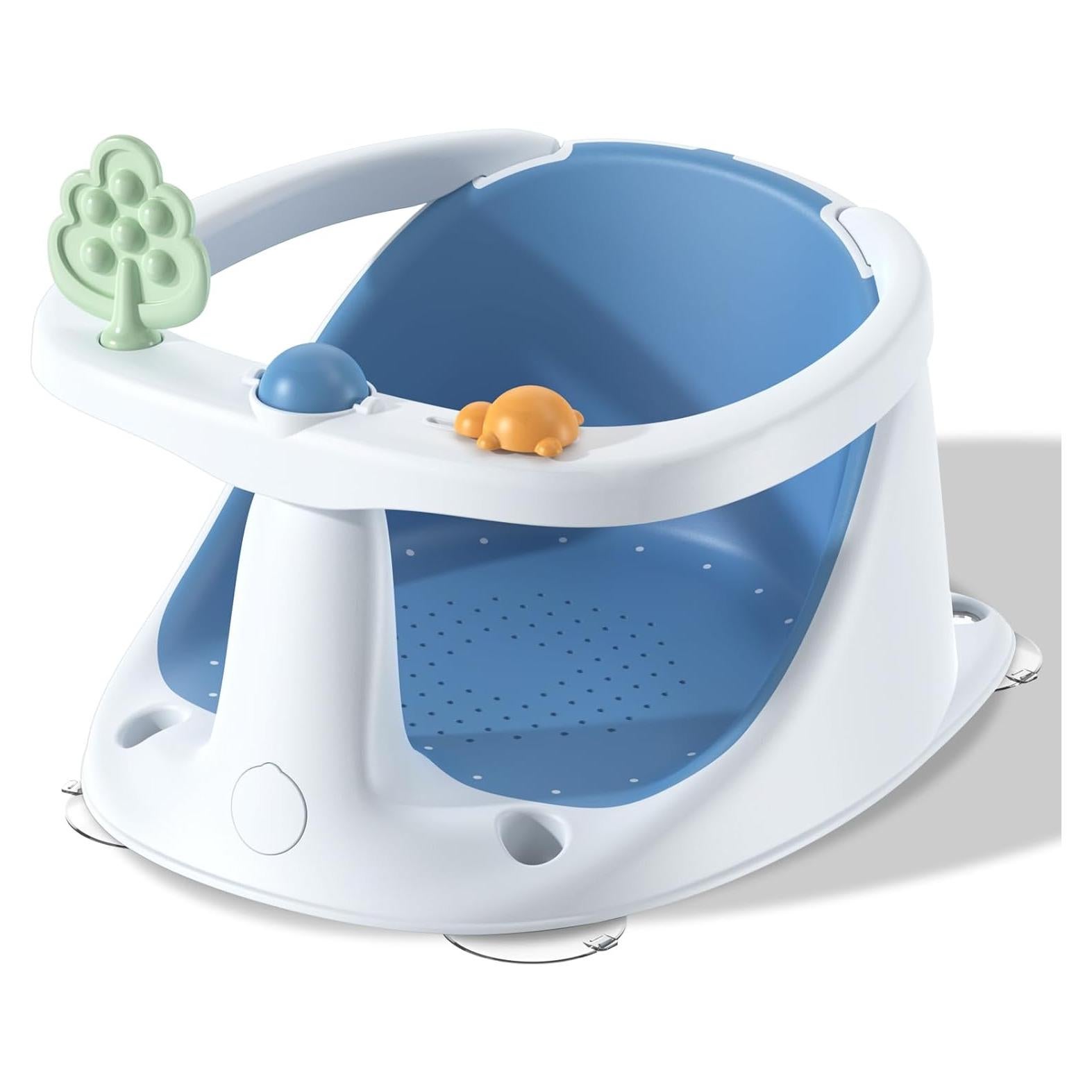 Asiento de Baño Antideslizante RPTGH para Bebés Azul 6-24 Meses