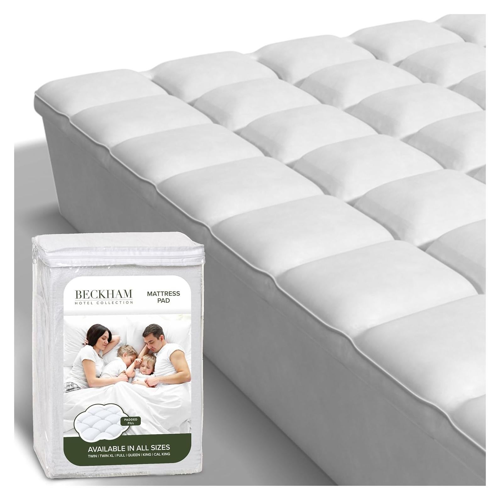 Protector de Colchón Híbrido Hotel Beckham Twin Acolchado
