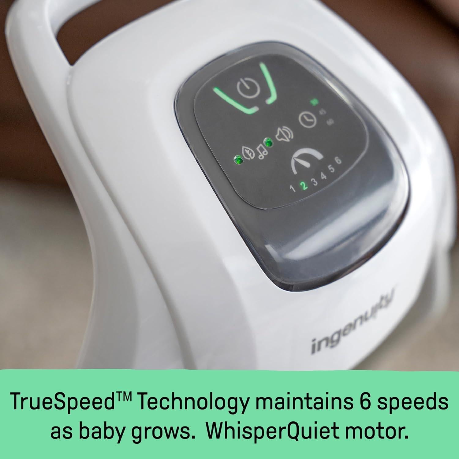 Columpio para Bebé Ingenuity SimpleComfort 6 Velocidades Rosa