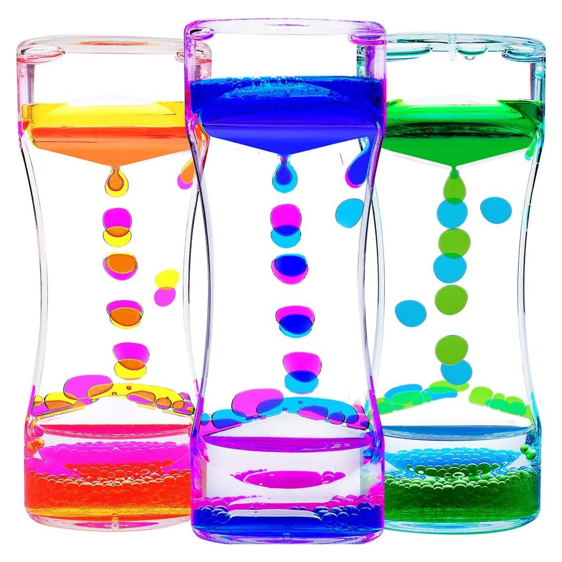 Juguetes Sensoriales Calmantes LIVOND - Temporizador Líquido 14.1 cm