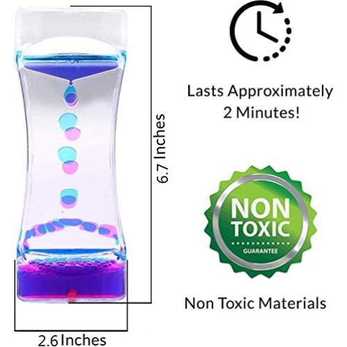 Juguetes Sensoriales Calmantes LIVOND - Temporizador Líquido 14.1 cm