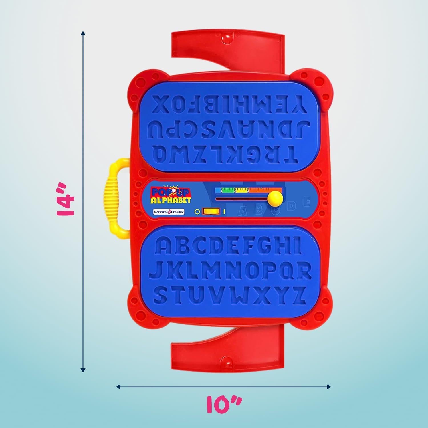 Juego de Mesa Pop Up Winning Fingers - Rompecabezas Alfabeto 0.9kg