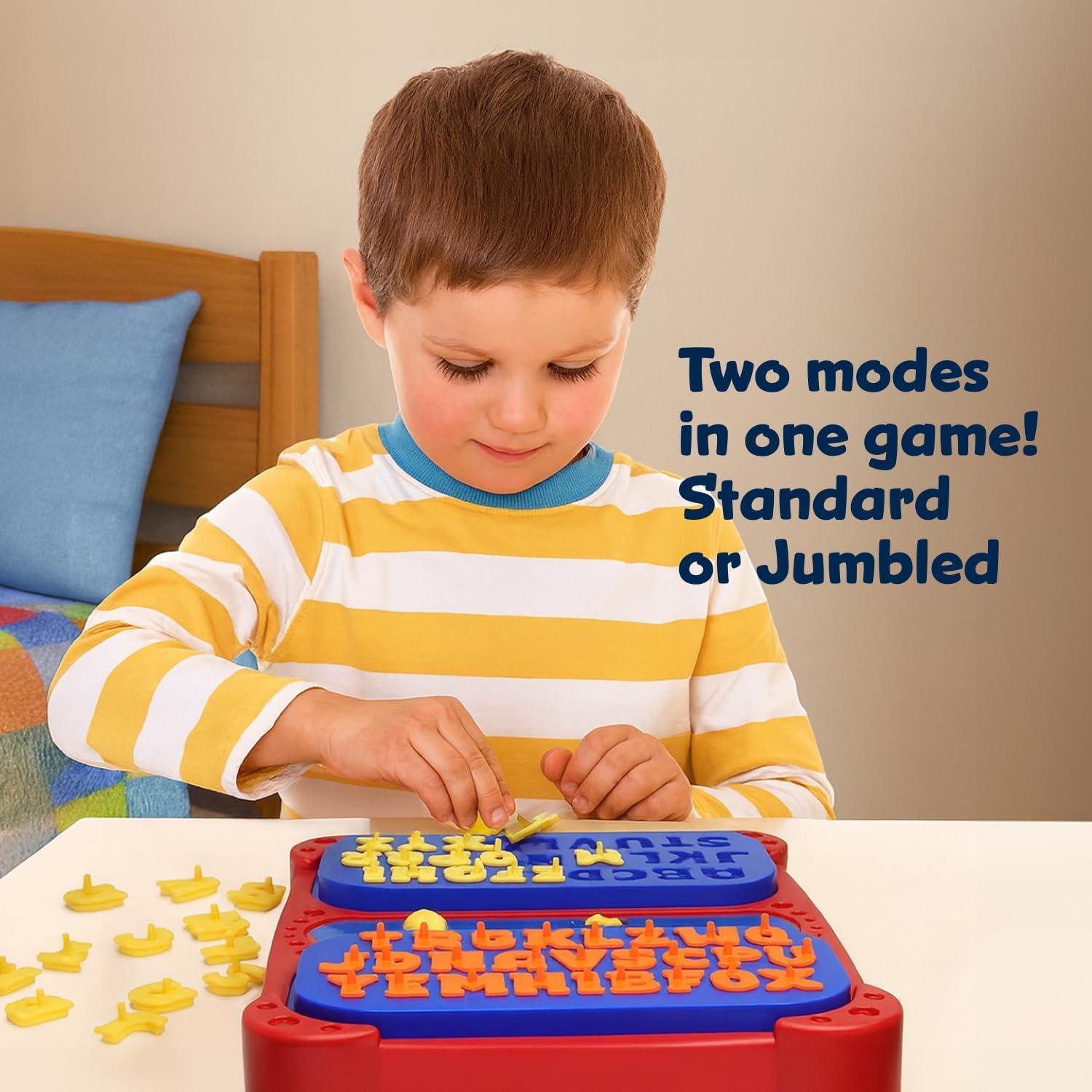 Juego de Mesa Pop Up Winning Fingers - Rompecabezas Alfabeto 0.9kg