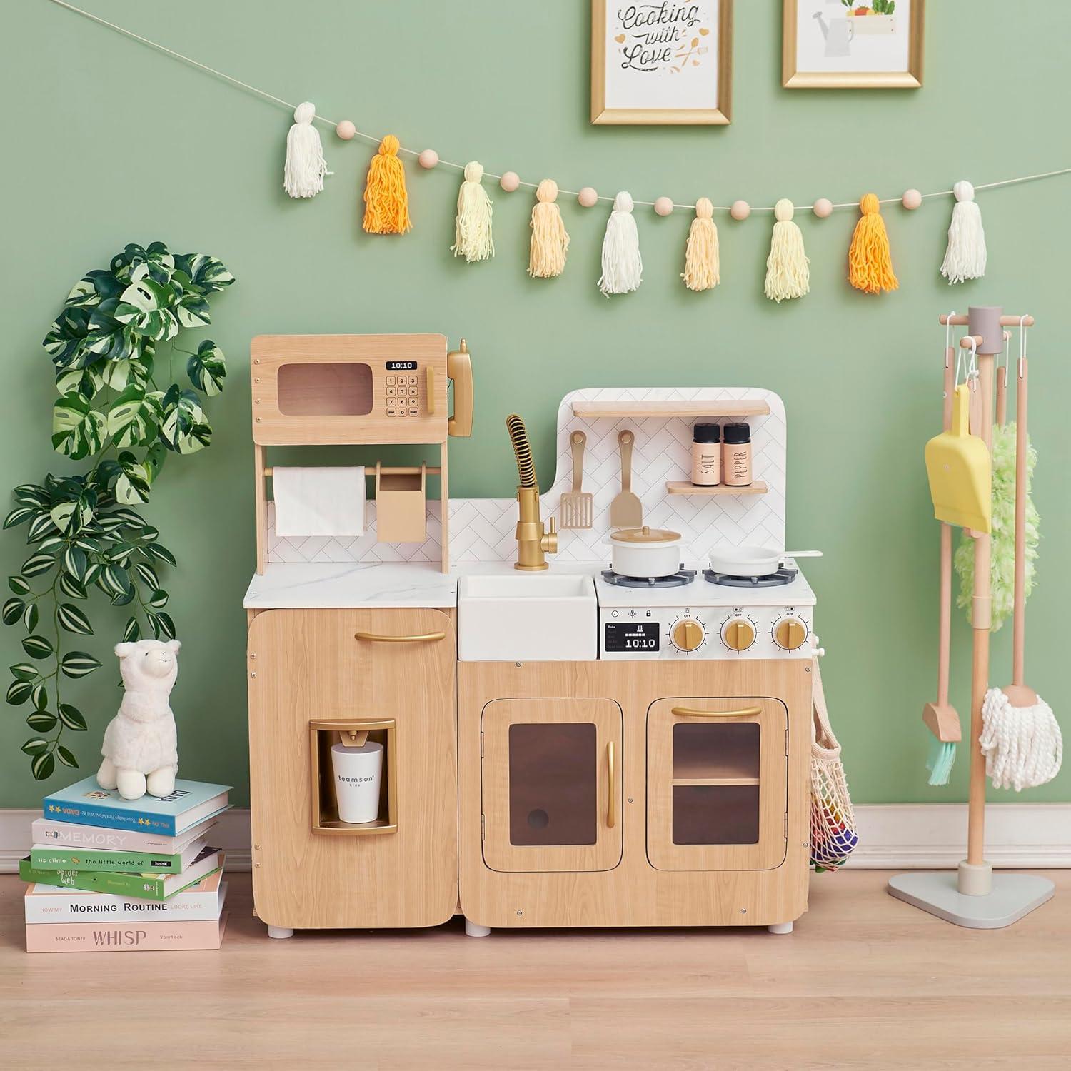 Juego de Cocina de Madera Teamson Kids Chipre 14 Accesorios