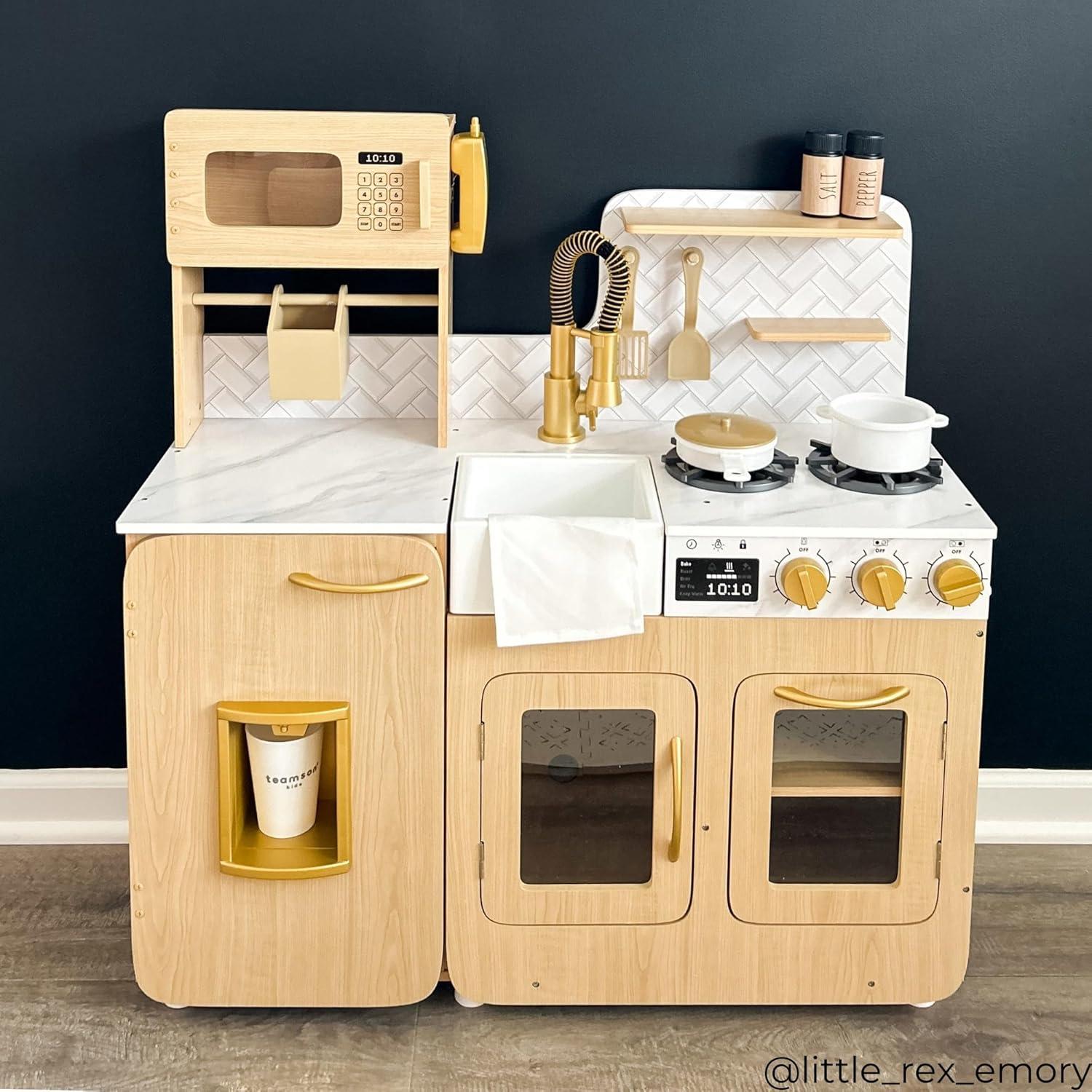 Juego de Cocina de Madera Teamson Kids Chipre 14 Accesorios