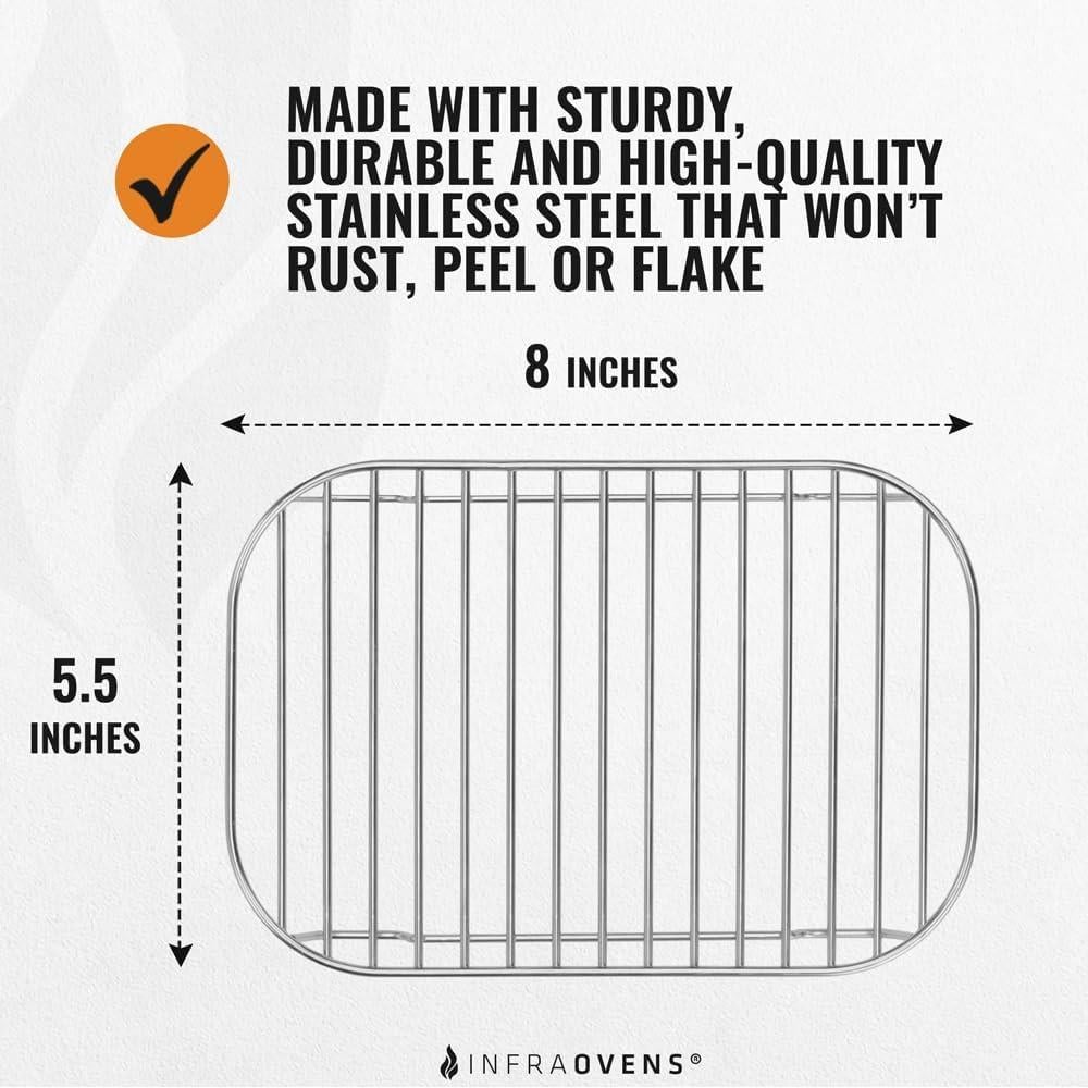 Accesorios para Freidora de Aire Ninja Dual 2 Cestas 9 Piezas