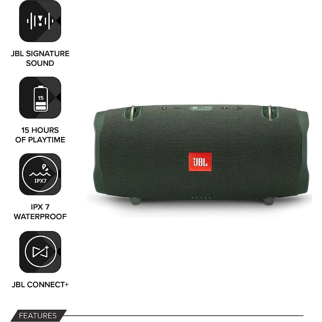 Altavoces Inalámbricos Bluetooth JBL Xtreme 2 - Par Verde