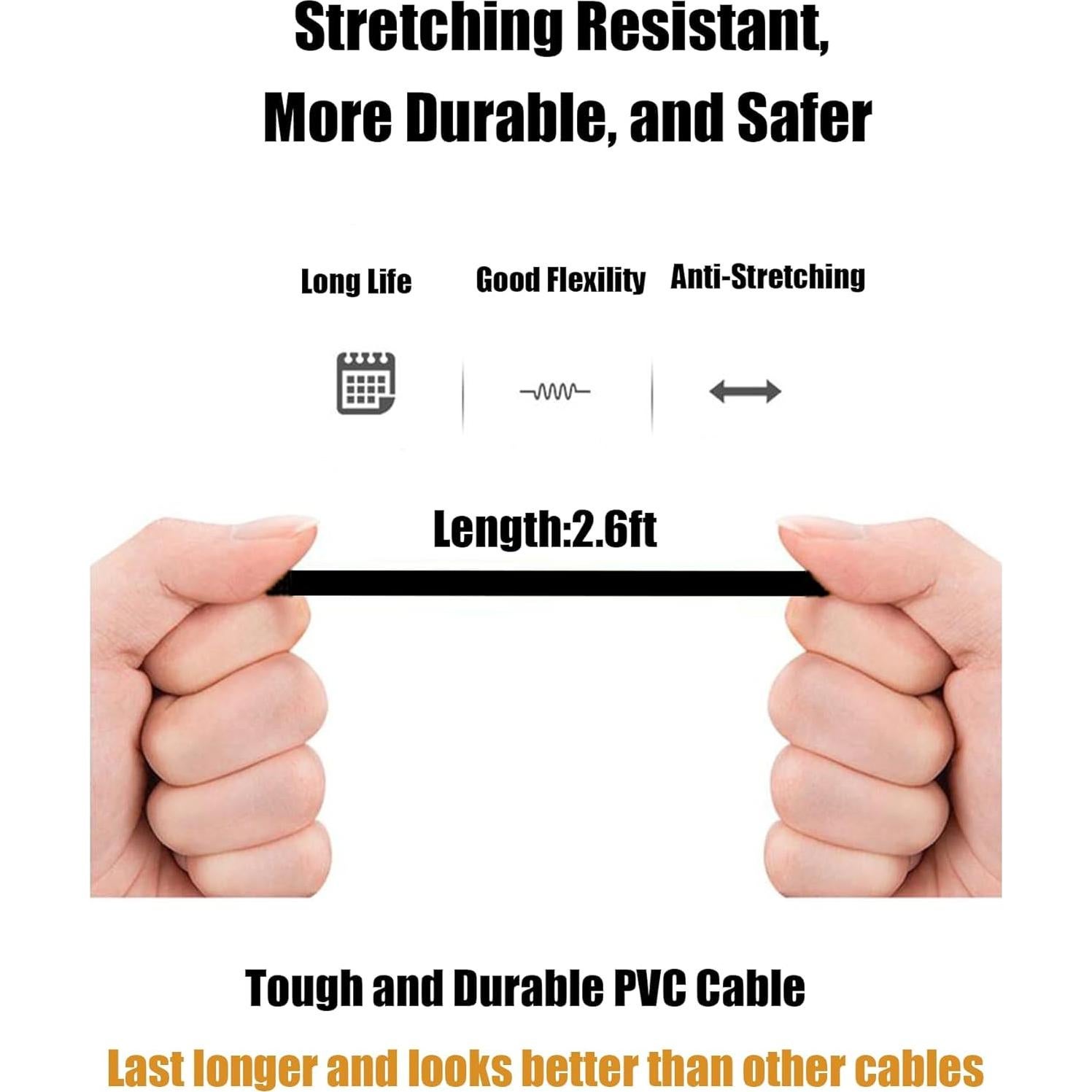 Cable USB A a mini USB 0.8m Blue Yeti Pro y Snowball iCE