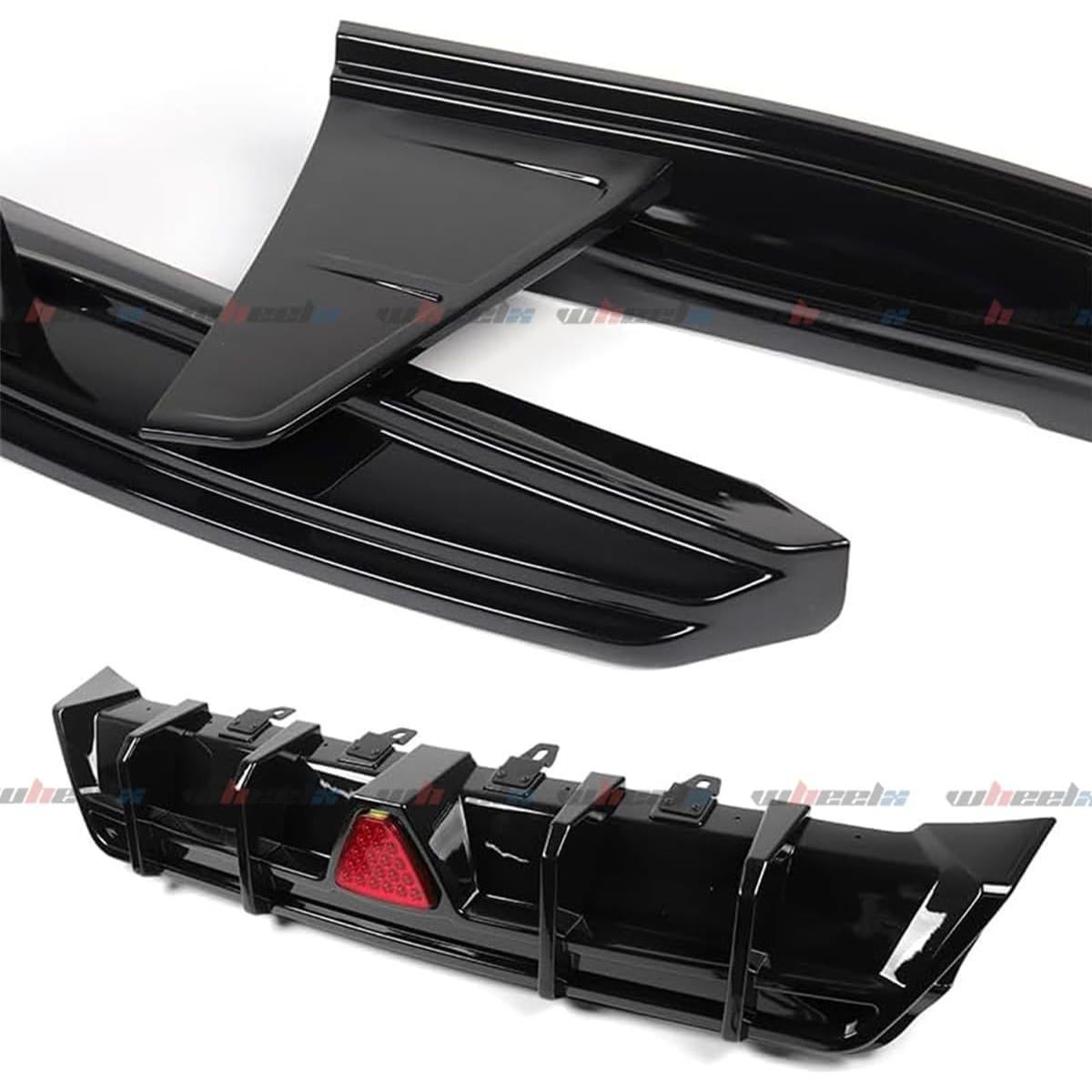Difusor Trasero WheelX con Luz de Freno LED Toyota Camry 2018-2023