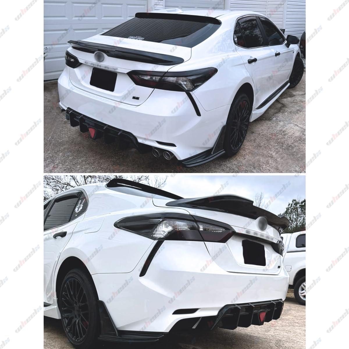 Difusor Trasero WheelX con Luz de Freno LED Toyota Camry 2018-2023