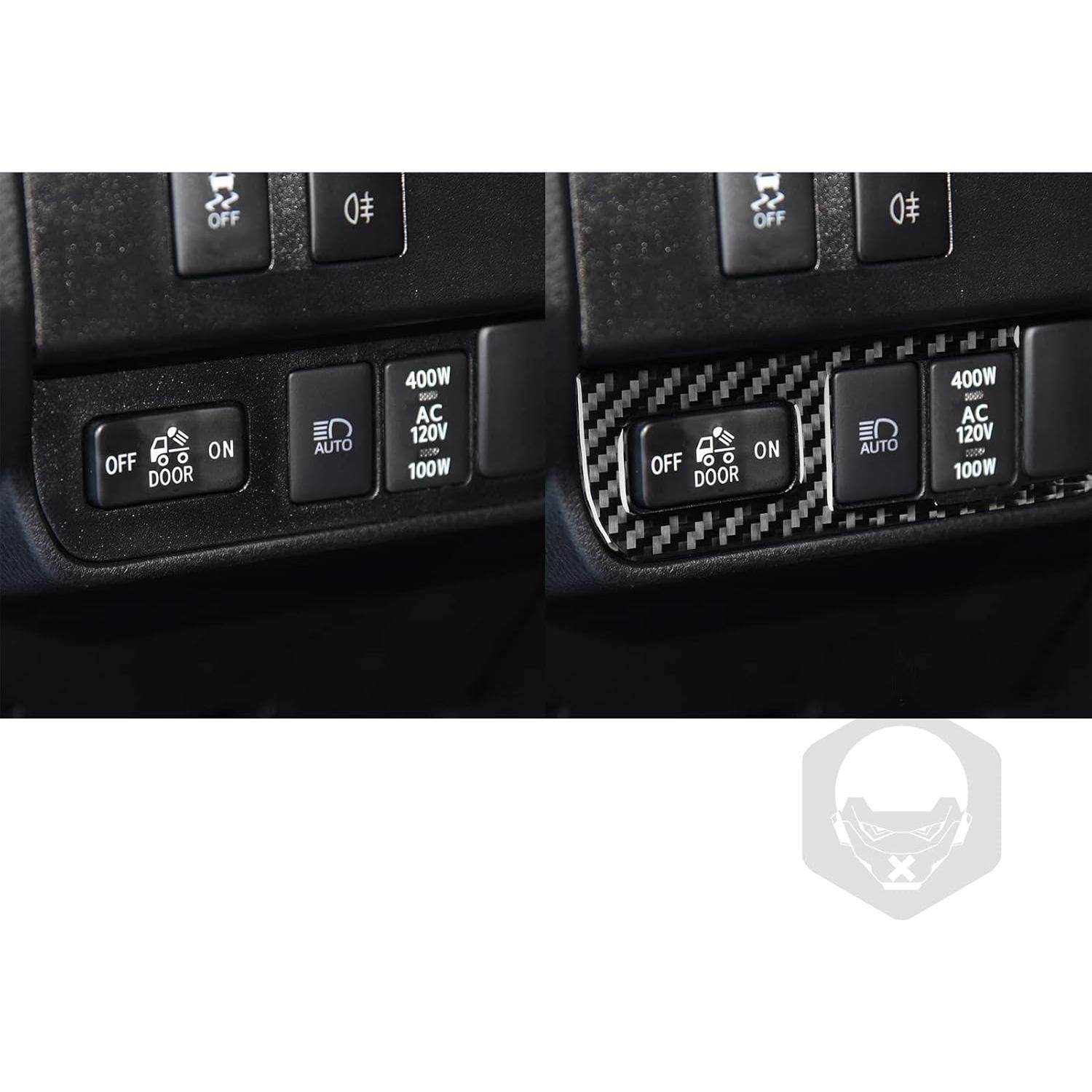 Cubierta de Panel de Luz de Cama NVCNX para Toyota Tacoma 2016-2017