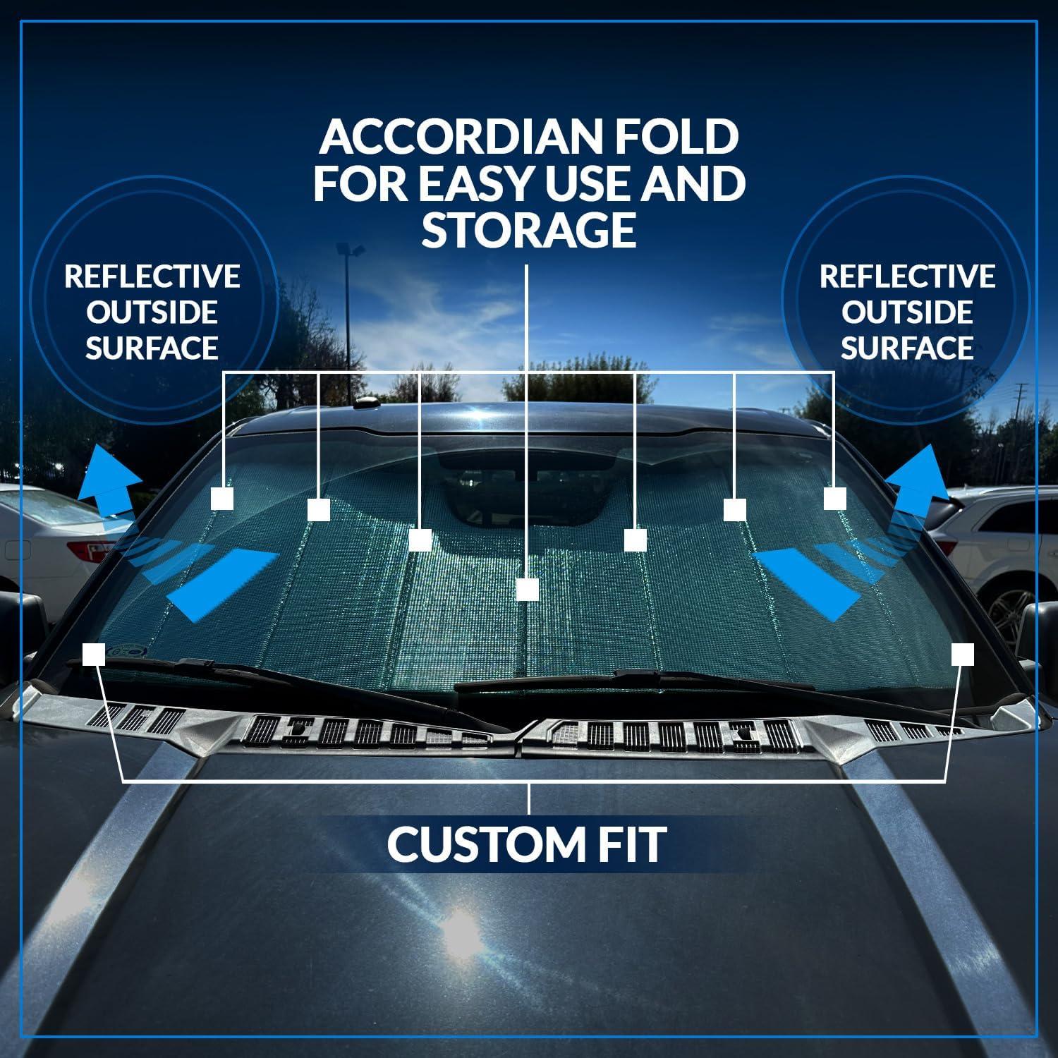 Protector Solar Parabrisas Tuningpros SS-270 Nissan Leaf 2010-2017