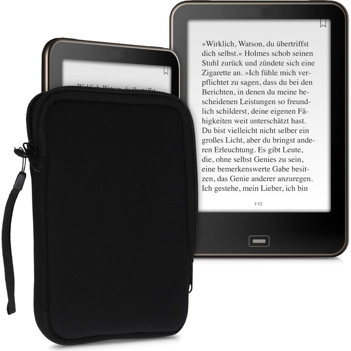 Funda de Neopreno Universal para e-Reader KW-Commerce 6" Negra
