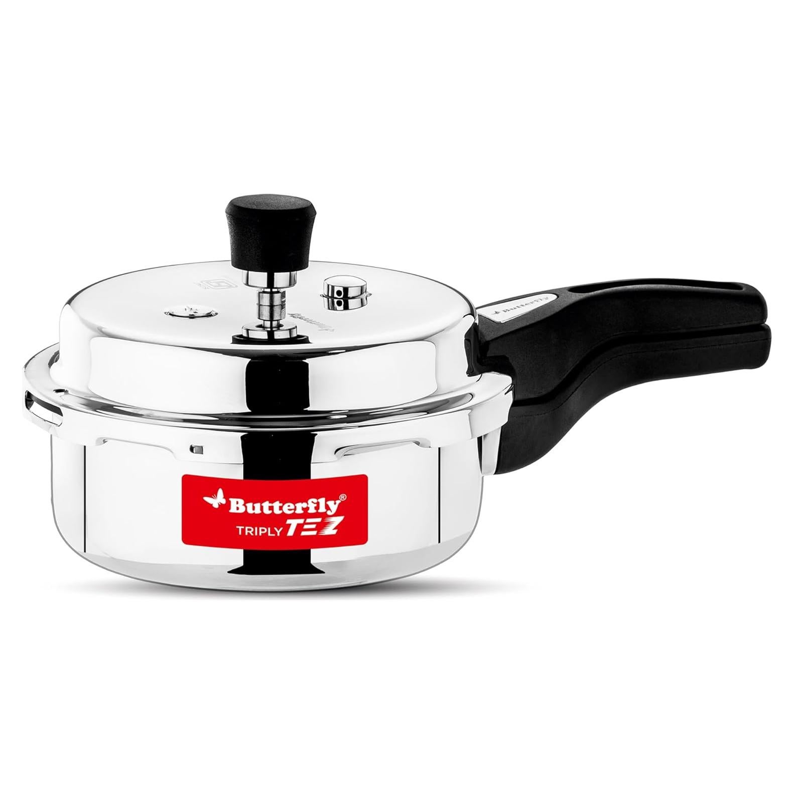 Olla a presión 2 litros Butterfly Tez acero inoxidable