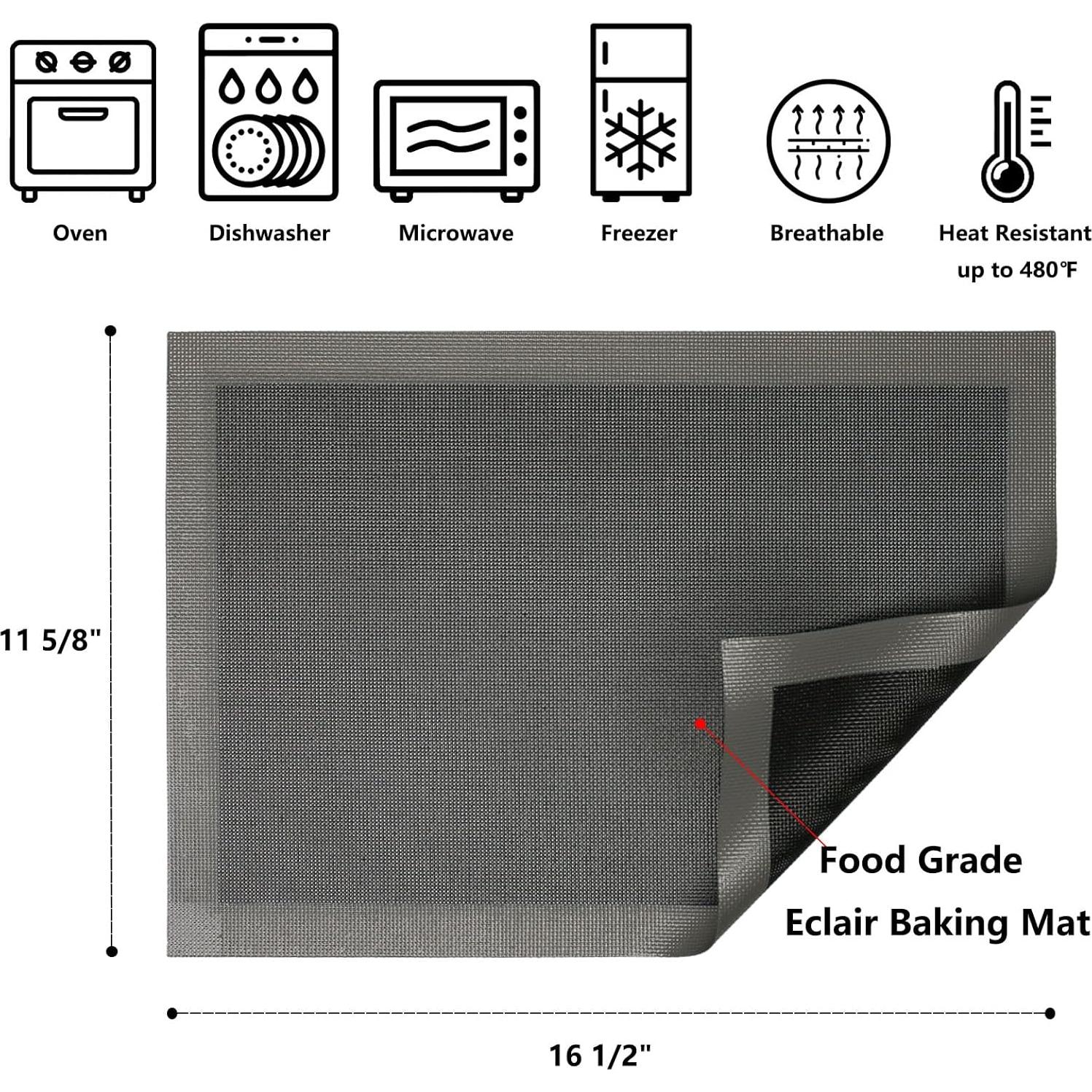 Tapetes de Silicona Perforados AMYONE 2 PCS 41.9x29.5 cm
