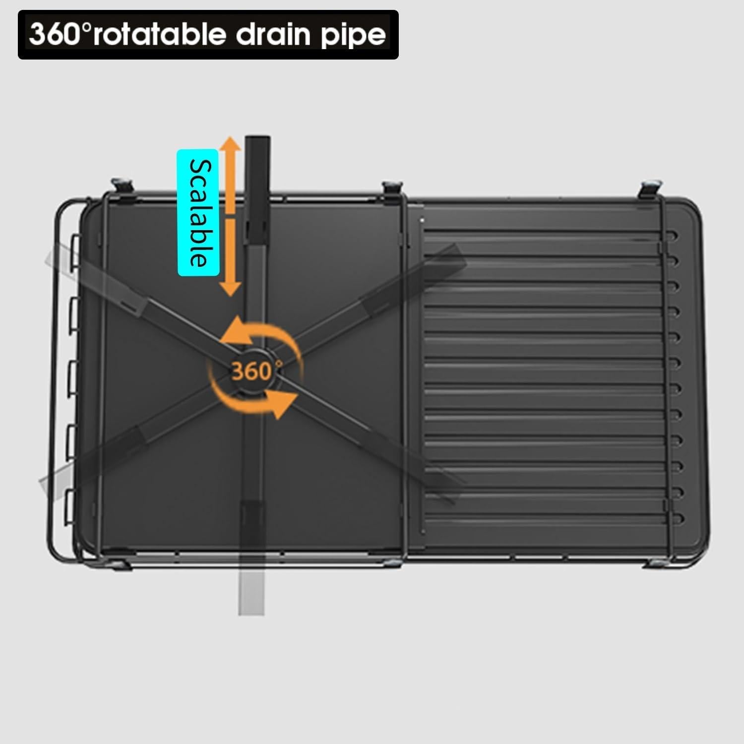Escurridor de Platos Expandible DREMAK con Soporte para Utensilios