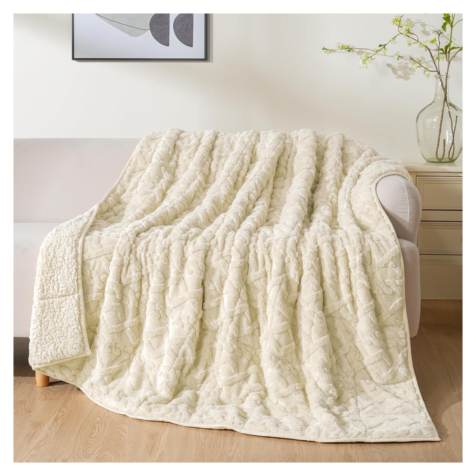 Manta con peso Uttermara 5.4 kg 121.9x182.9 cm Beige