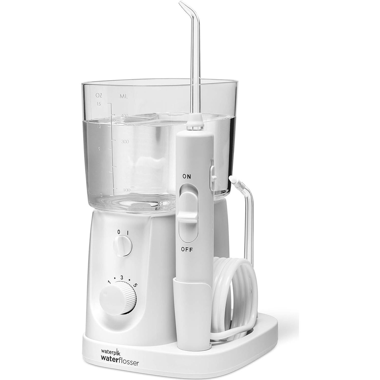 Hilo Dental Eléctrico Waterpik Nano Plus y Aquarius 650ml