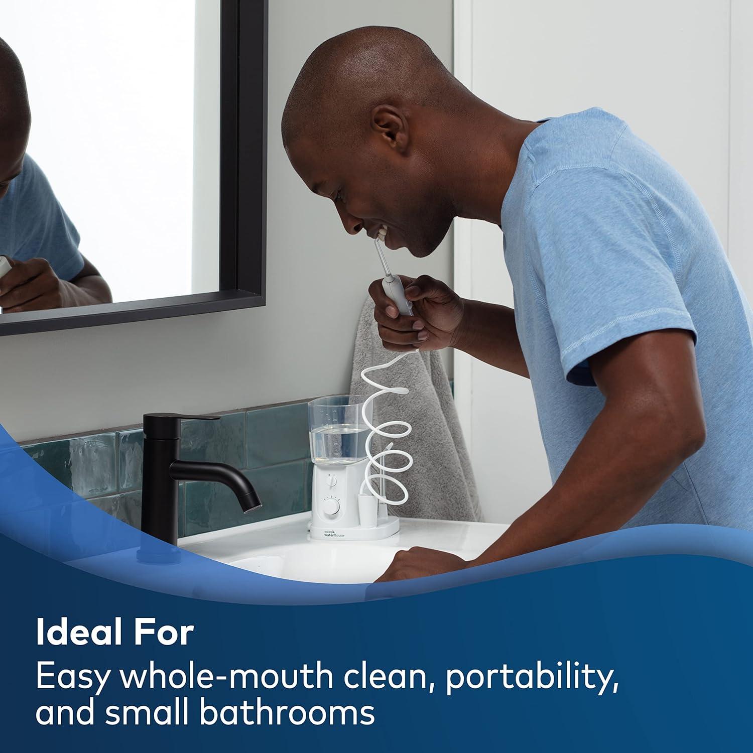 Hilo Dental Eléctrico Waterpik Nano Plus y Aquarius 650ml