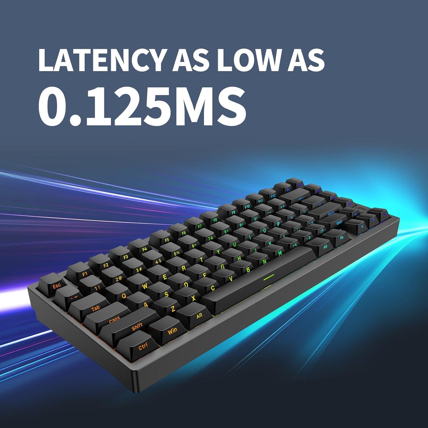 Teclado Mecánico IROK MG75 TKL 75% con Interruptores Magnéticos