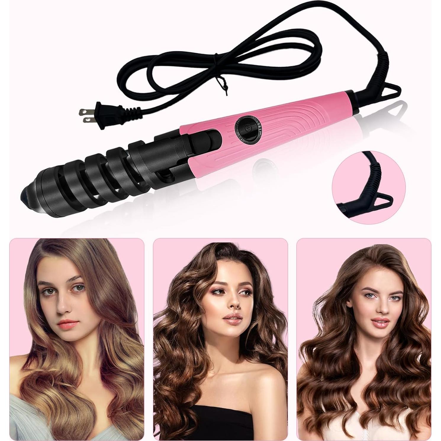 Rizador Automático Cerámica AUITRONCARE Rosa 1.9 cm