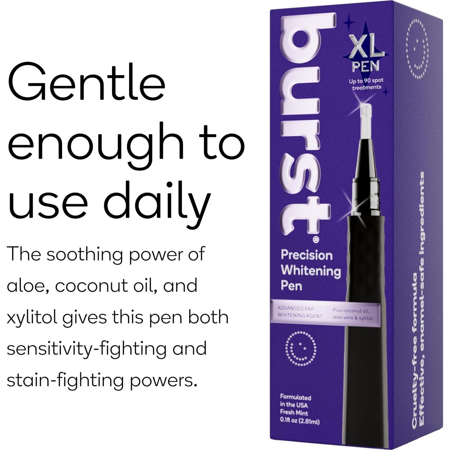 Bolígrafo Blanqueador Burst 9% HP, 45 Tratamientos, Vegano