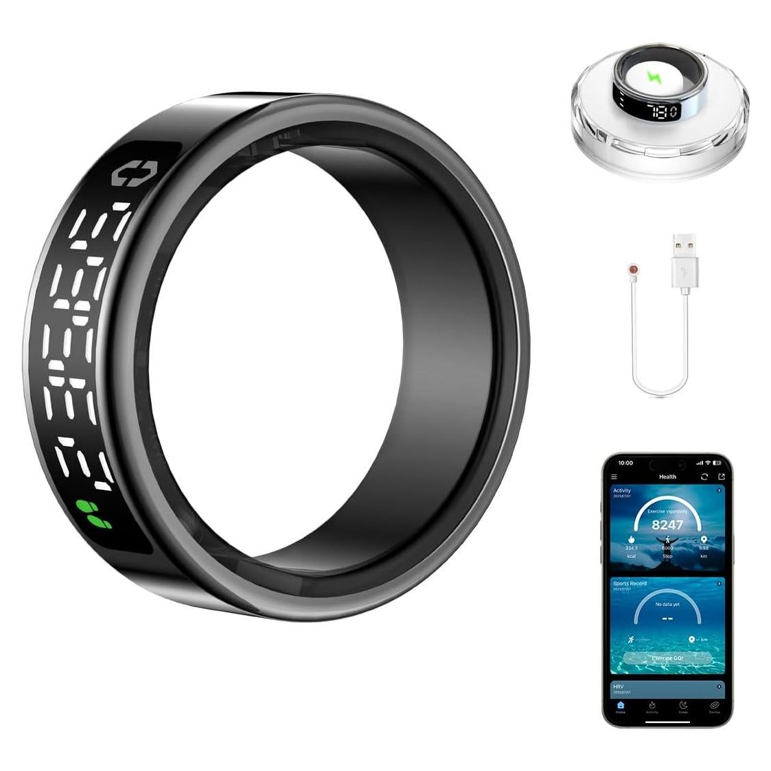 Anillo Inteligente de Salud Genérico SY01 - Monitoreo Fitness IP68