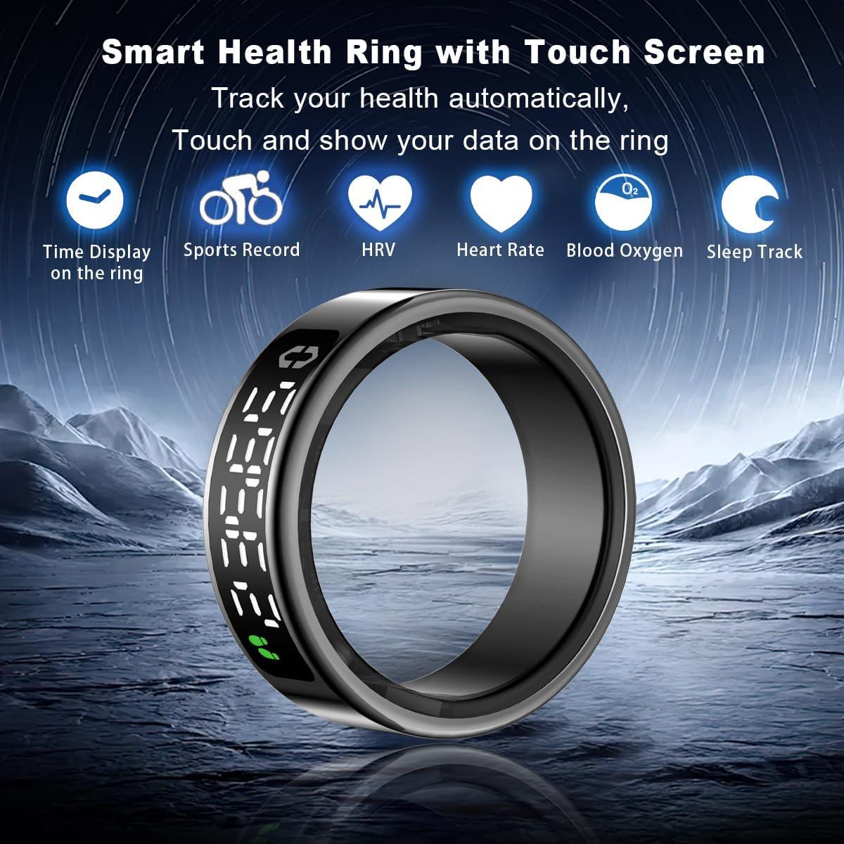 Anillo Inteligente de Salud Genérico SY01 - Monitoreo Fitness IP68
