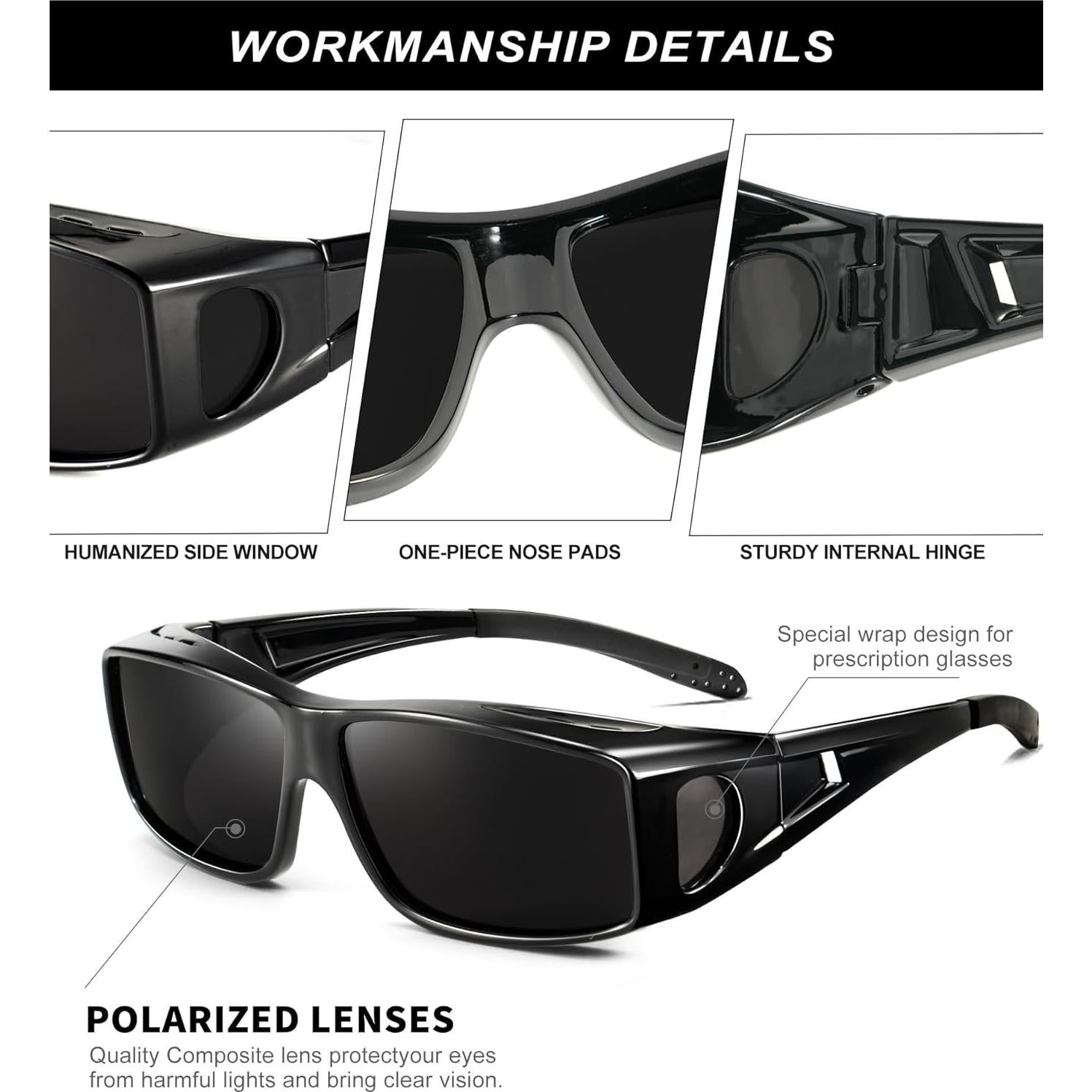 Gafas de sol KALIYADI polarizadas para hombres y mujeres UV400