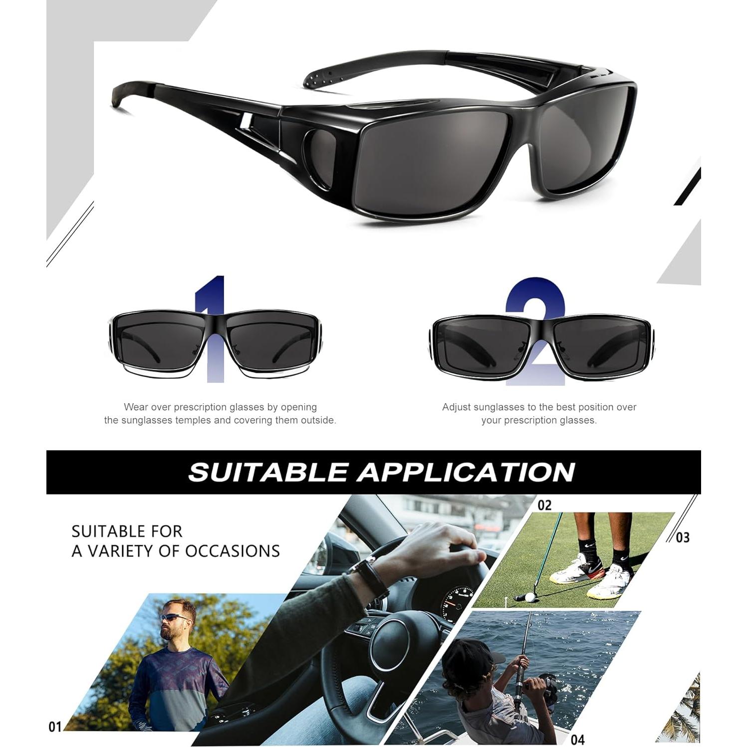 Gafas de sol KALIYADI polarizadas para hombres y mujeres UV400