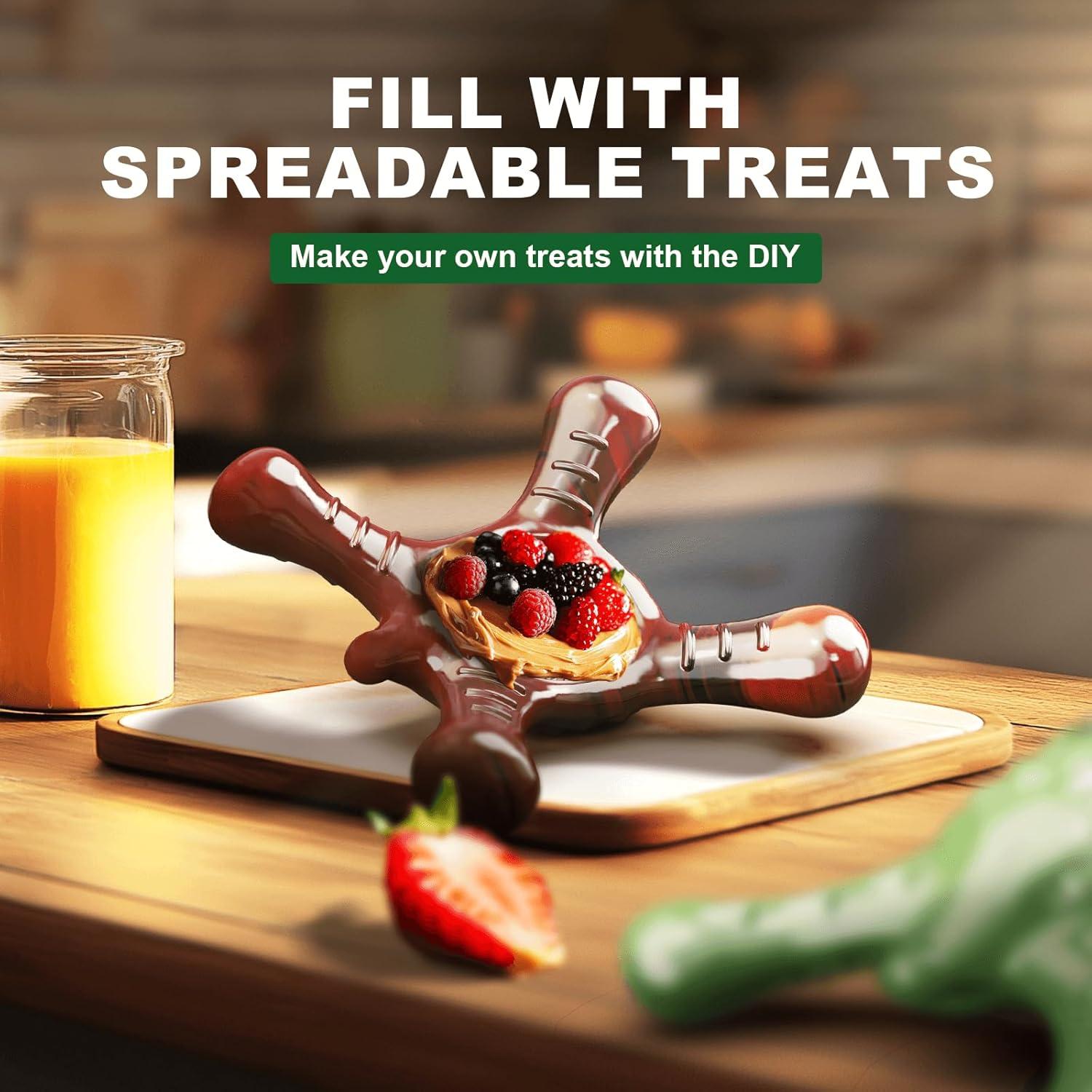 Juguete Masticable para Perros Quizvi Grande Nylon Bacon