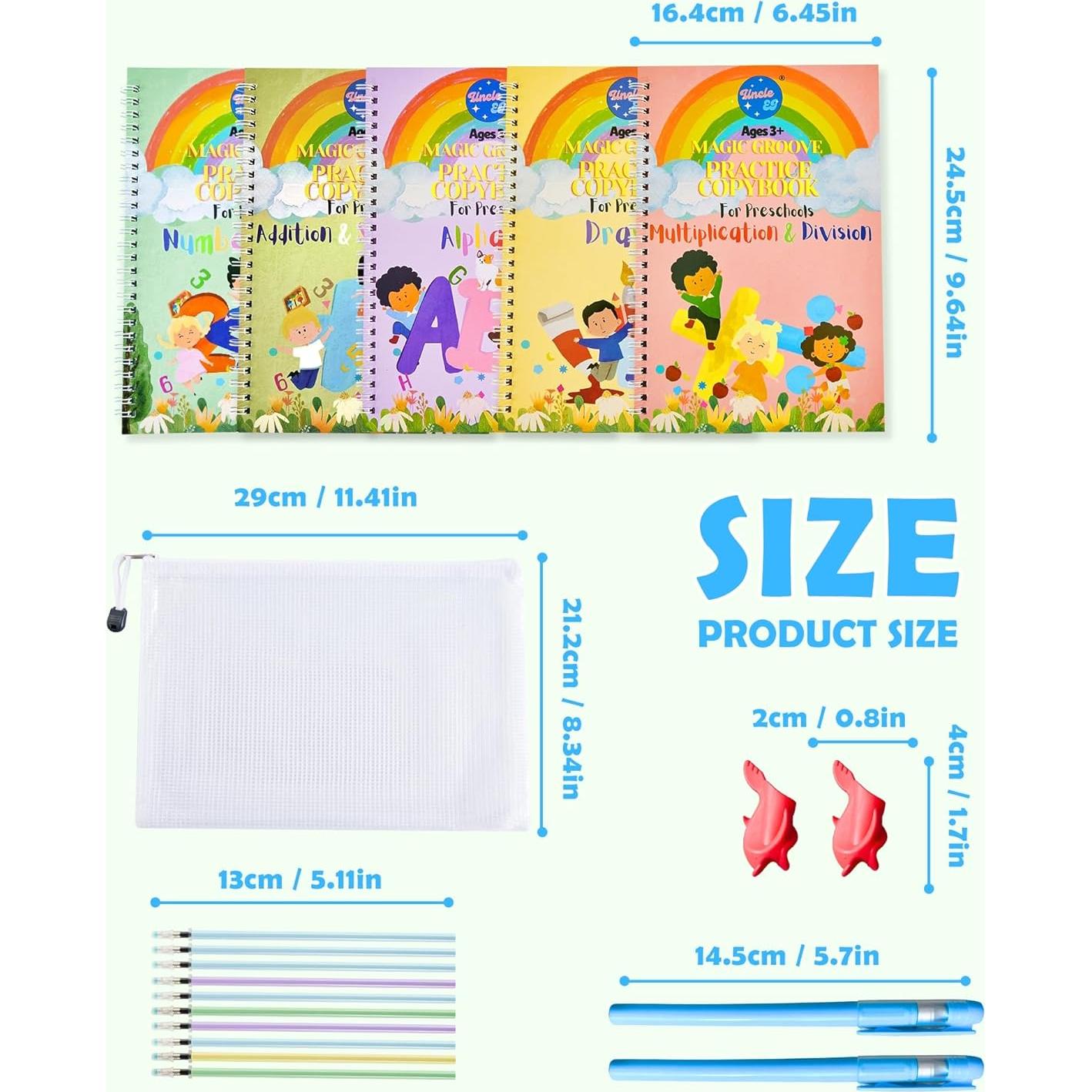 Cuaderno de Escritura Mágica UNCLE EJ - Kit para Principiantes