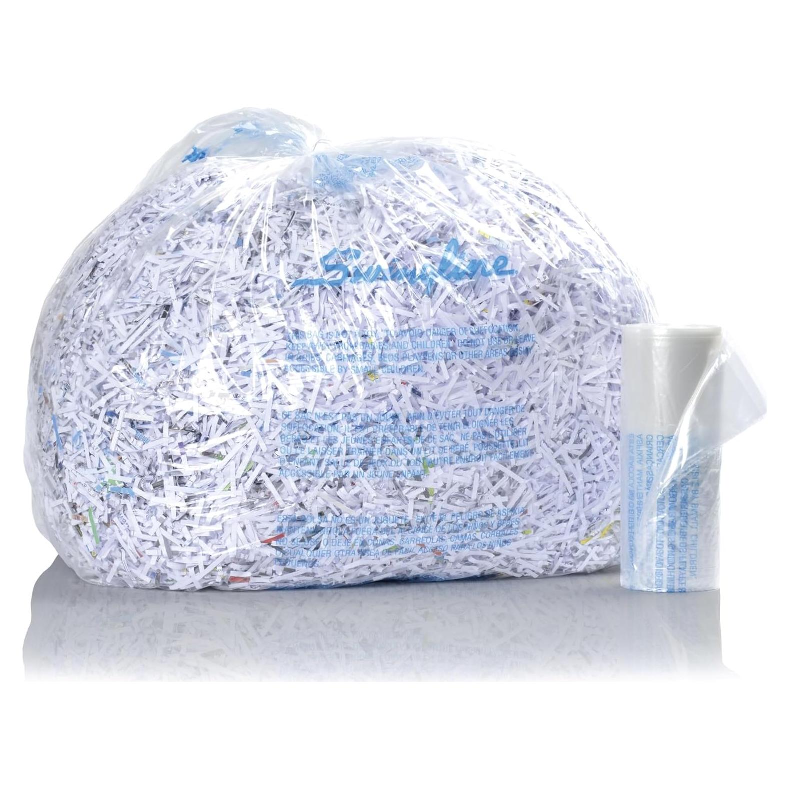 Bolsas para Destructoras GBC 30-60 Galones 100 Unidades