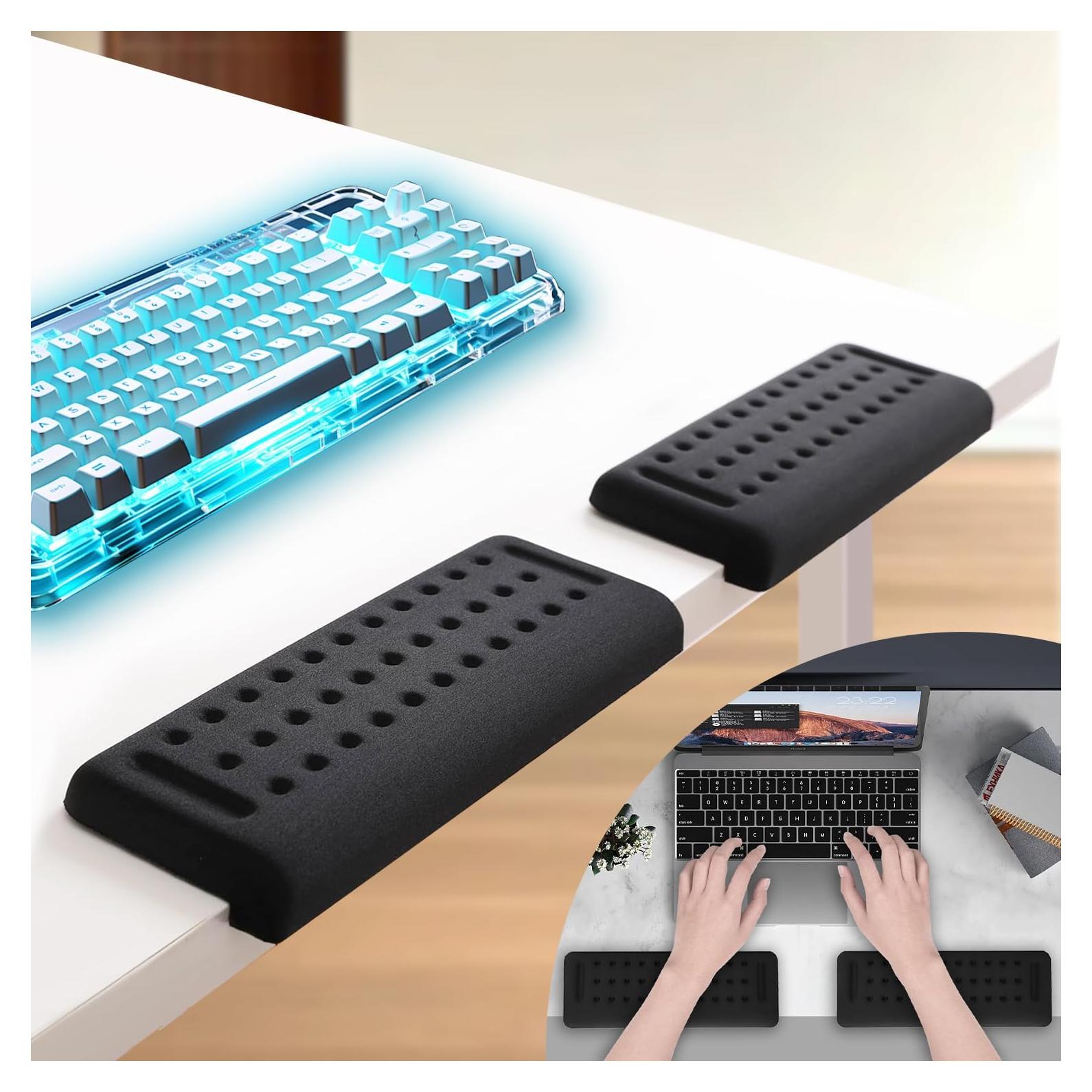 Reposamuñecas Ergonómico Proium Negro 30.5x10.9 cm