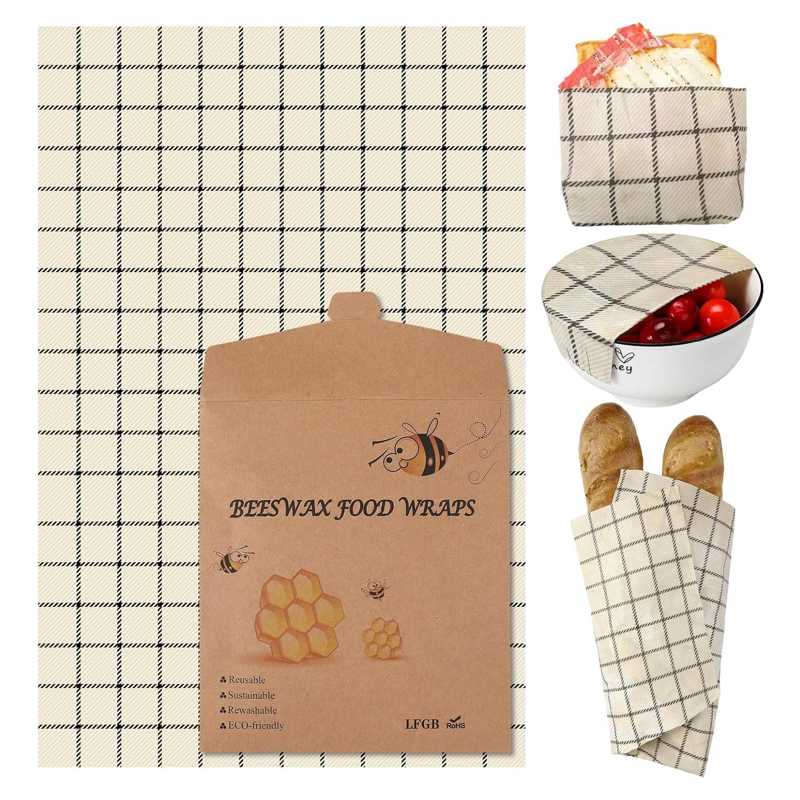 Envoltura Reutilizable de Cera de Abeja Mindsoft 43x58 cm Clásica