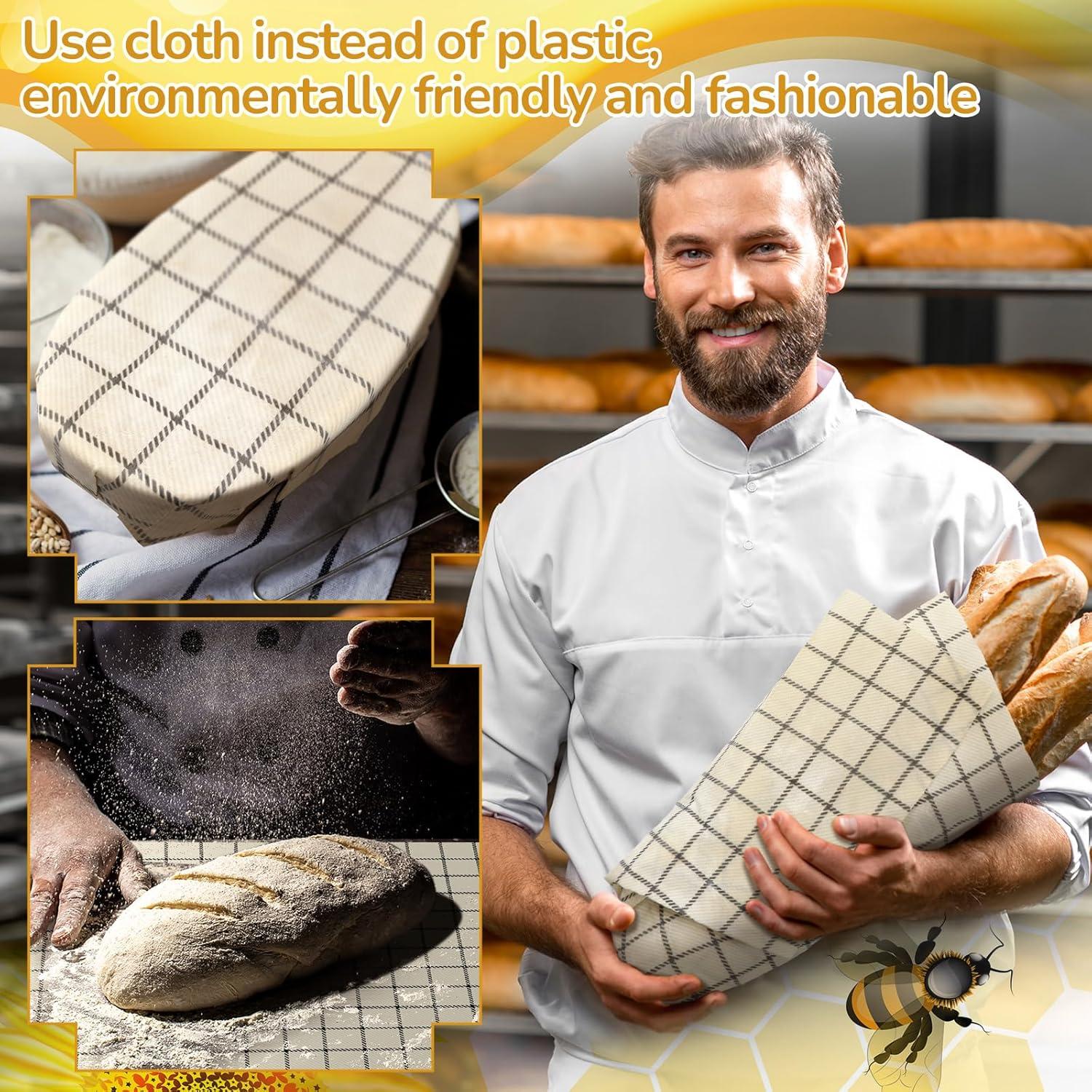 Envoltura Reutilizable de Cera de Abeja Mindsoft 43x58 cm Clásica