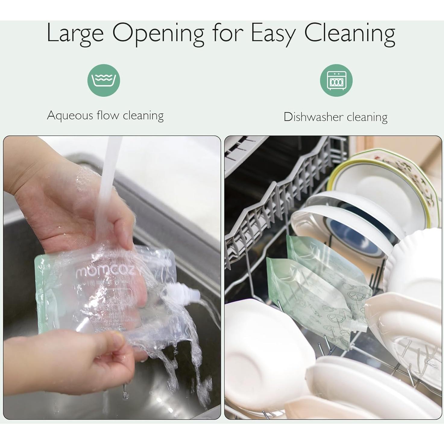 Bolsas Reutilizables para Comida Bebé Momcozy 10 Paquetes 113g