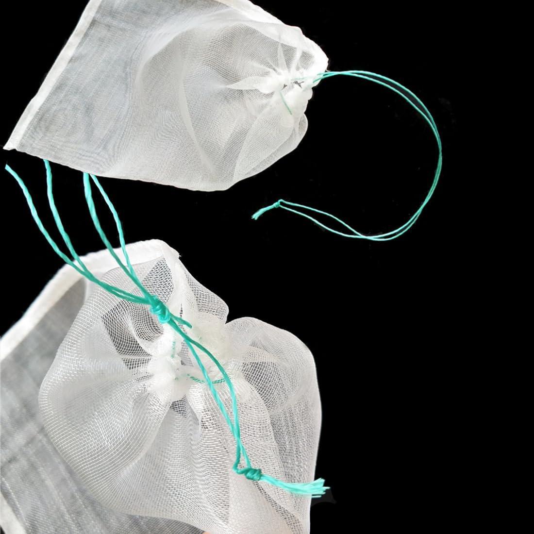 Bolsas de Malla Reutilizables Belit 7 Pcs 60x40 cm para Jardín