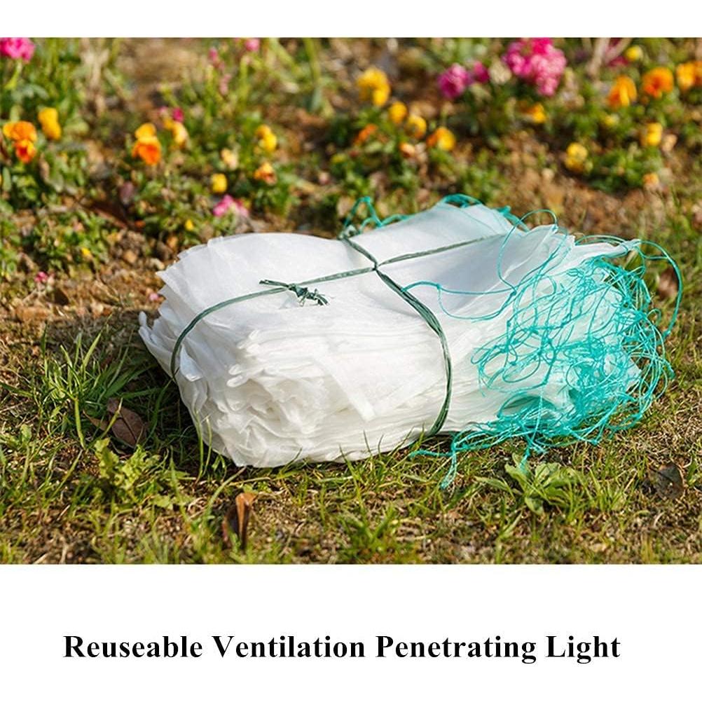 Bolsas de Malla Reutilizables Belit 7 Pcs 60x40 cm para Jardín