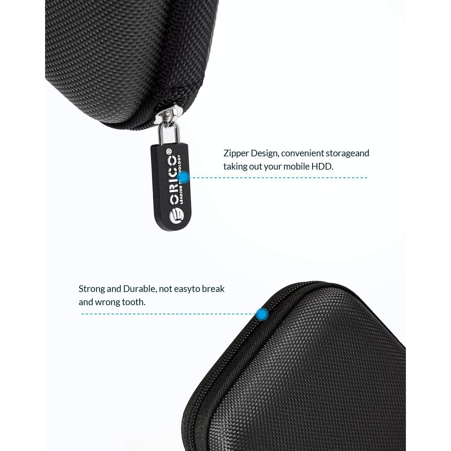 Funda Dura para Disco Duro ORICO PHD-25 2.5" Impermeable