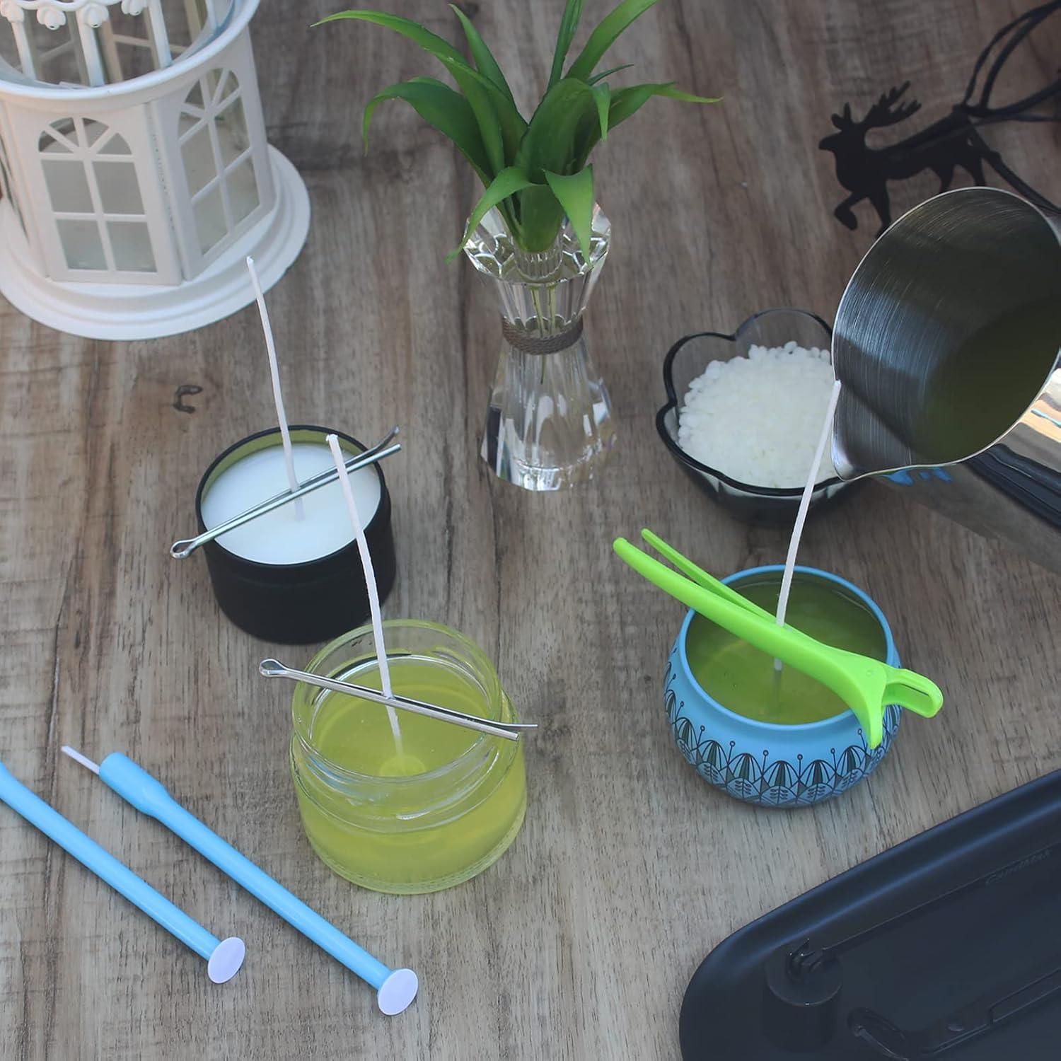 Kit de Mechas para Velas CandMak - 60 Mechas de Algodón