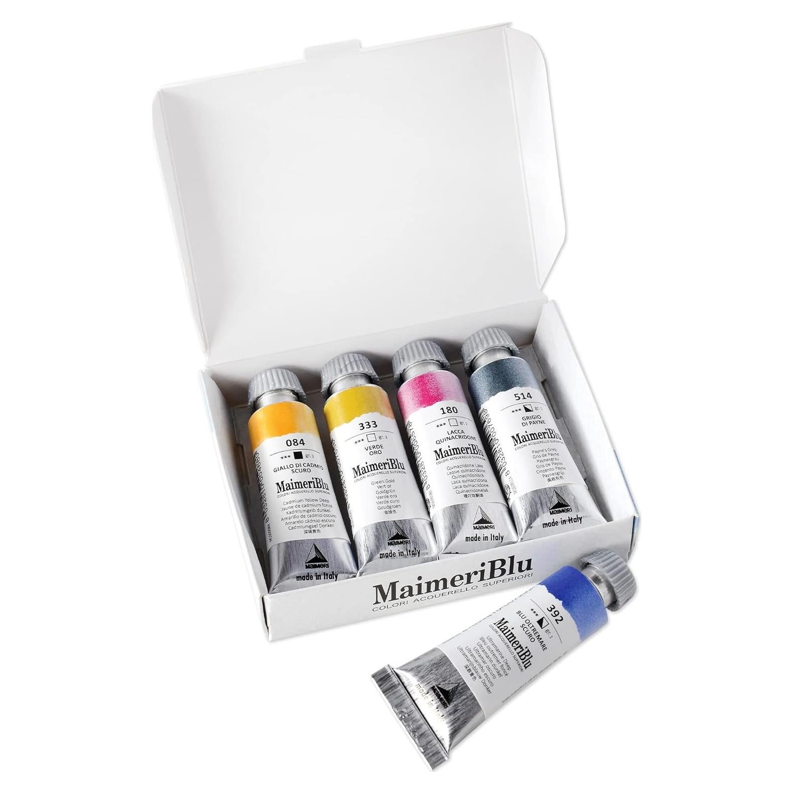 Set de Acuarelas Profesionales MaimeriBlu 5 Tubos 12ml